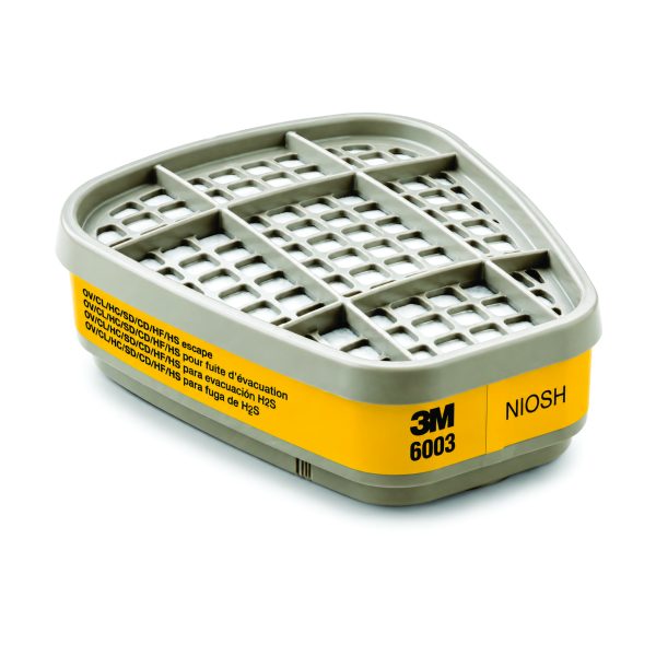 CARTUCHO 6003 CONTRA VAPORES ORGANICOS Y GASES ACIDOS – 3M